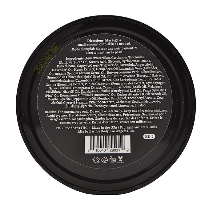 Intensive Cream - Muscle, Knee, Joint, Back, Neck and Shoulder Topical Rub - Organic | 1.7 Ounces (Lavender, Pack of 2)
