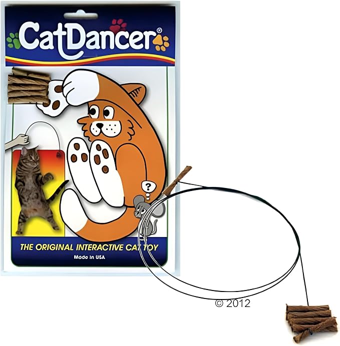 Cat Dancer -The Original Interactive Cat and Kitten Toy Size:Pack of 3