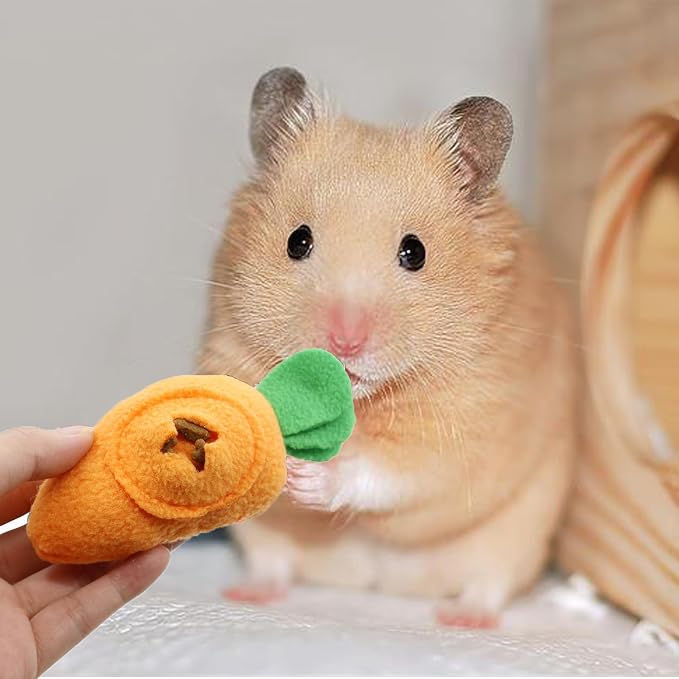 3 Pcs Guinea Pig Forage Toys Treat Dispenser Feeding Toy Guinea Pig Foraging Treat Puzzle Toys for Rabbits Hamsters Chinchillas Dogs and Other Small Animals