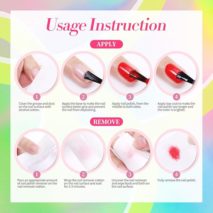 Born Pretty Neon Nail Polish Set, 6 Colors Halloween Quick Dry Nail Polish Hot Pink Orange Yellow Green Blue Purple Fingernail Polish 10ml 0.34oz Fluorescent Glossy Nail Lacquer Polish Set