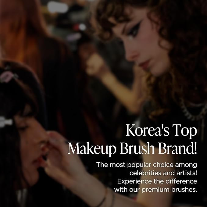 Piccasso Brush Korean Foundation Spatula – Professional Stainless Steel Makeup Tool for Thin, Seamless Foundation & Cream Blending (Spatula-brush hybrid for flawless skin)