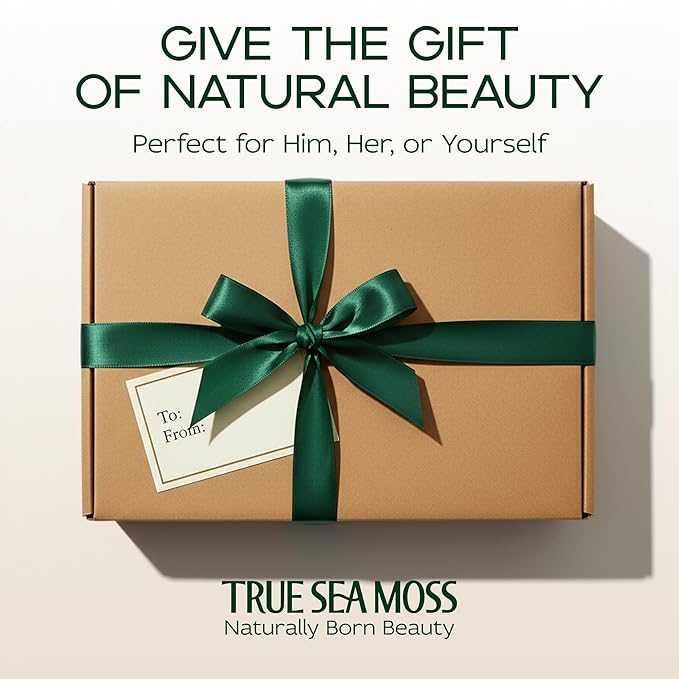 Sea Moss Soap Bar – Detoxifying Green Tea Matcha & Aloe Bergamot – All-Natural Handmade Soap for Sensitive Skin, Face & Body – Holiday Gift or Christmas Stocking Stuffer for Men & Women