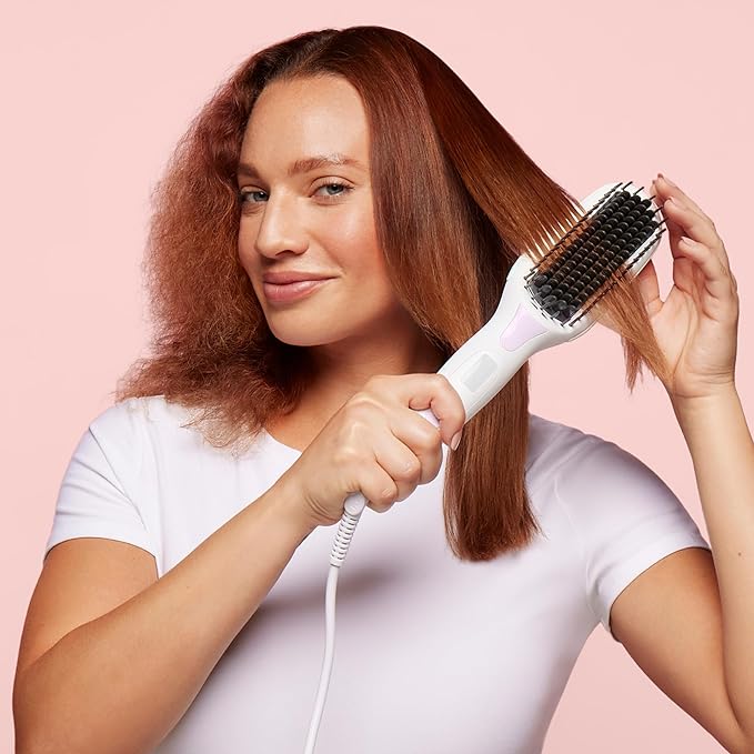 Mane Anti-Frizz Kit - Mane Hair Tools Kit & OUAI Anti-Frizz Crème - Complete Hair Styling Kit for Sleek, Humidity-Resistant Hair (2 Count)