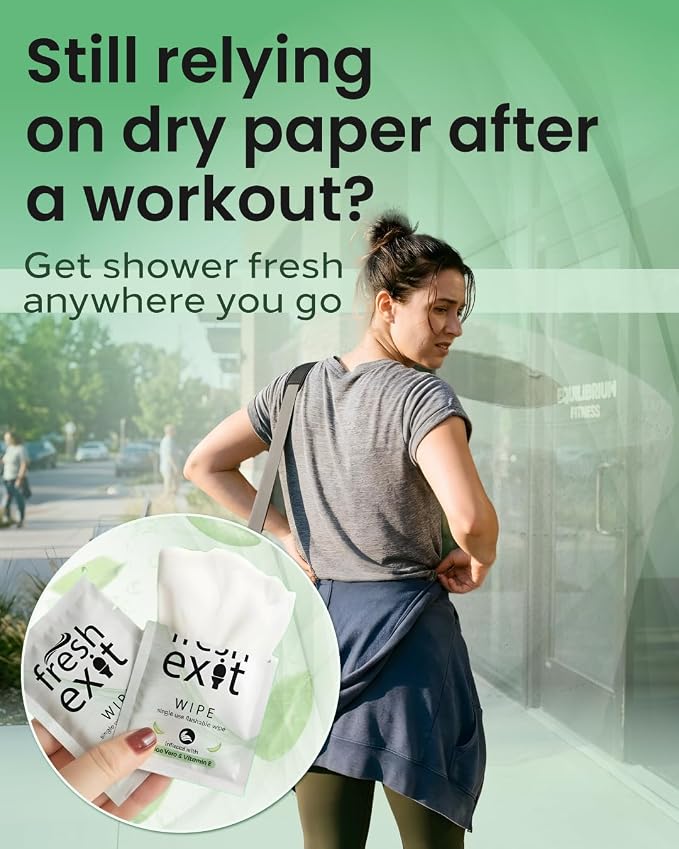 Flushable Wipes for Adults – 36 Individually Wrapped Biodegradable Wet Wipes, Travel Size, Extra-Large Unscented, hypoallergenic – Feminine Hygiene & Personal Care Wipes