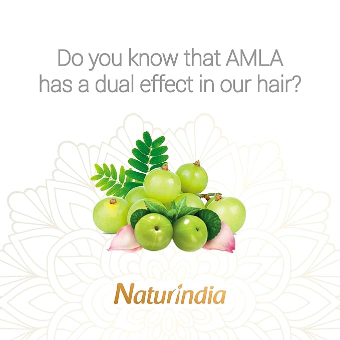 Ayurvedic Amla Hair Growth Shampoo – Organic Indian Formula Sulfate & Paraben Free For Hair loss and Thinning - Natural Vitamin C and B-Complex for Women