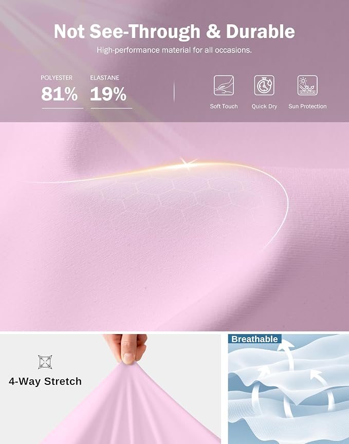 14"/16" Skorts with 3 Pockets | Side Slits, High Waisted, Built-in Shorts, A Line, Casual, Pickleball, Athletic, Golf, Tennis Skirt, for Women