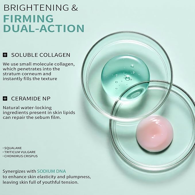 Spirulina Vegan Essence PDRN Balm Stick | Sodium DNA + Collagen + Ceramide NP Multi Balm | All-in-One Face Lip Neck Balm & Eye Cream & Makeup Primer | Hypoallergenic & Sensitive Skin (9g (Pack of 2))