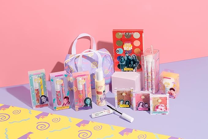 wet n wild Saved By The Bell Squad Goals Shadow Palette, Blendable Makeup Pigments, Shimmer, Matte, Sparkle Finishes,1114539