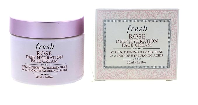Rose Deep Hydration Face Cream by Fresh for Women - 1.6 oz Cream