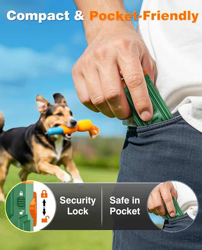 2026 Upgraded Smart Display Anti Barking Device for Dogs, 3X Dog Bark Deterrent Devices Bark Control with Screen & Flashlight, Rechargeable Dog Barking Silencer Portable for Indoor & Outdoor Use