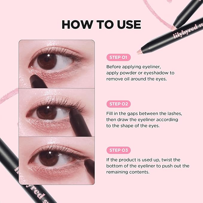 lilybyred Starry Eyes Am9 to Pm9 Gel Eyeliner | Korean Gel Eyeliner, Intense Color Payoff, Creamy Formula, Easy Blending, Built-in Sharpener, Smudge-Proof, Long-Lasting, 0.017 oz. (12 Walnut Brown)
