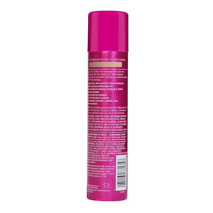EVERPRO Gray Away Instant Root Cover Up Spray 2.5oz - Medium/Light Blonde