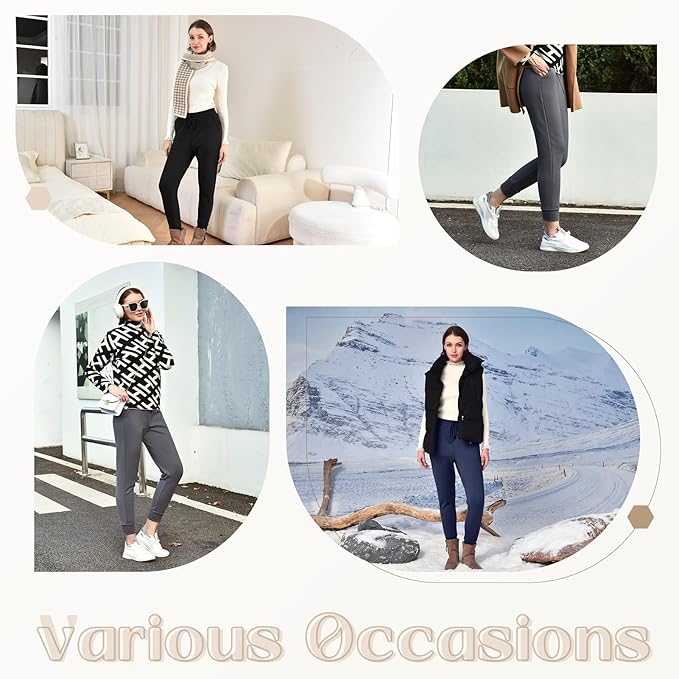 Stanpetix Womens Sweatpants with Pockets - Joggers for Women Sport Pants Trousers for Women
