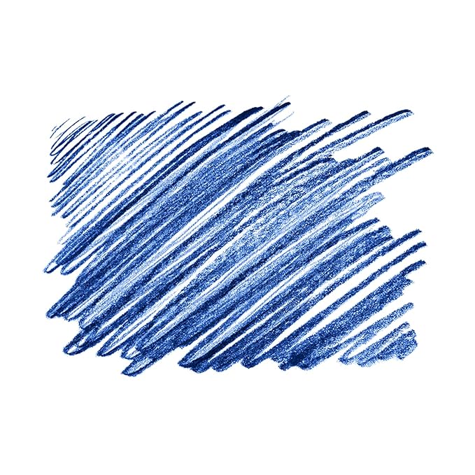 Kokie Cosmetics Waterproof Velvet Smooth Eyeliner Pencil, Royal Blue, 0.042 Ounce
