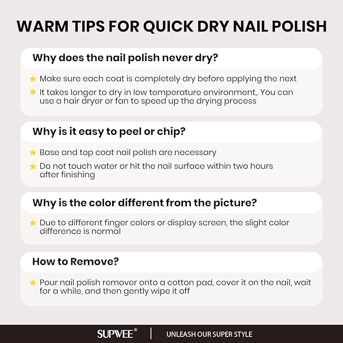 Black Nail Polish Quick Dry Nail Polish Fall Colors Matte Effect, Fast Drying Regular Nailpolish, Air Drying, Lacquer, Oil-based, Air Dry, Vegan, Fast Drying, Streak, Long Lasting
