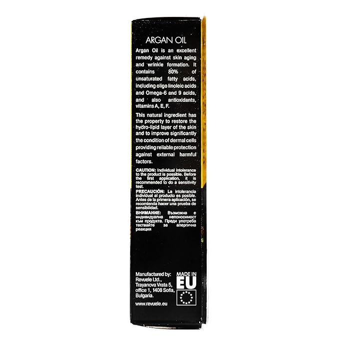 REVUELE ARGAN OIL Eye Contour Elixir Revitalizing Wipes out fatigue, wrinkles & dark circles, 25ml
