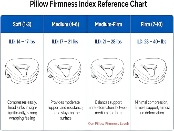 VVB Massage Pillow Face Down, Massage Headrest for Bed, BBL Pillow After Surgery Post Eye Surgery Recovery & Vitrectomy Recovery for Massage Tables, Piercing Pillows Removable Cover Black