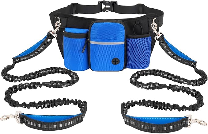 Dog Treat Pouch for Training, Blue