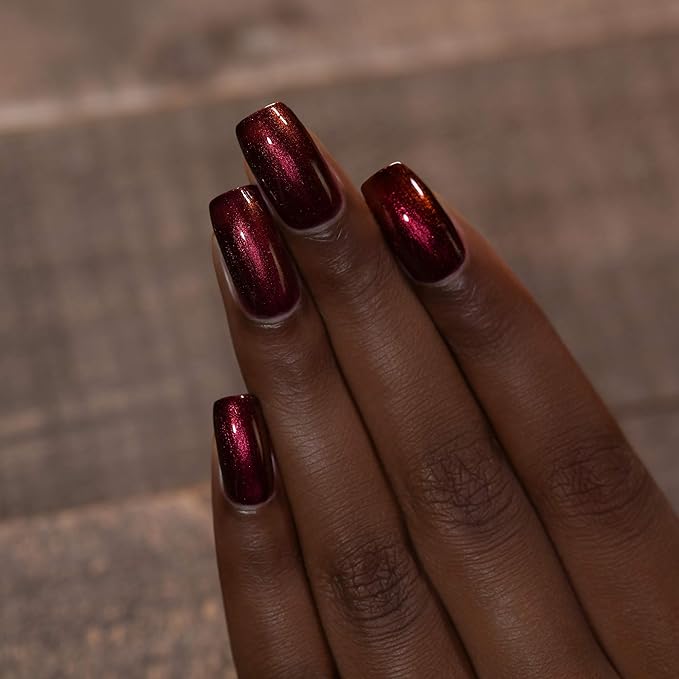 ILNP Dear Santa - Deep Burgundy Duochrome Nail Polish
