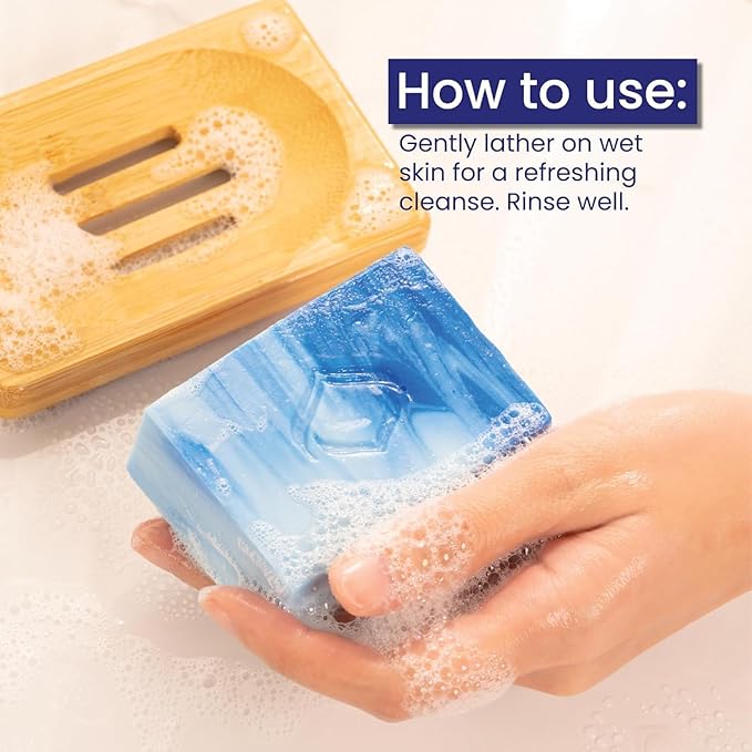 Relumins Glycolic Acid Soap Bar with Aloe and Salicylic Acid – Gentle Exfoliating AHA Soap for Smoother, Hydrated, and Revitalized Skin on Christmas – Professional Spa Formula, 135g x 3 Bars