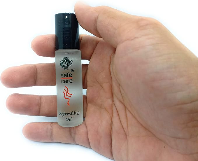 Safe Care Roll on Refreshing Oil Aromatherapy, 10 Ml (Pack of 6)