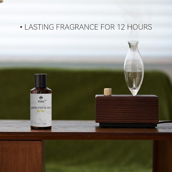 Hotel Scent Essential Oil - My Way - Luxury Hotel Inspired Home Aromatherapy Diffuser Oil - Lemon, Bergamot, Orange Blossom- for Diffuser, Humidifier, Ultrasonic, Reed - 150ML