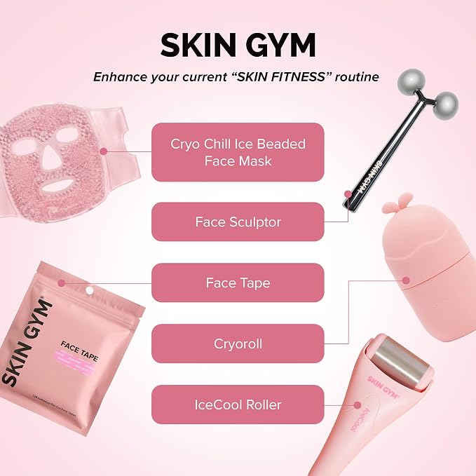 SKIN GYM Pink Body Gua Sha Tool – Massage Tool for Body Care & Skin Care