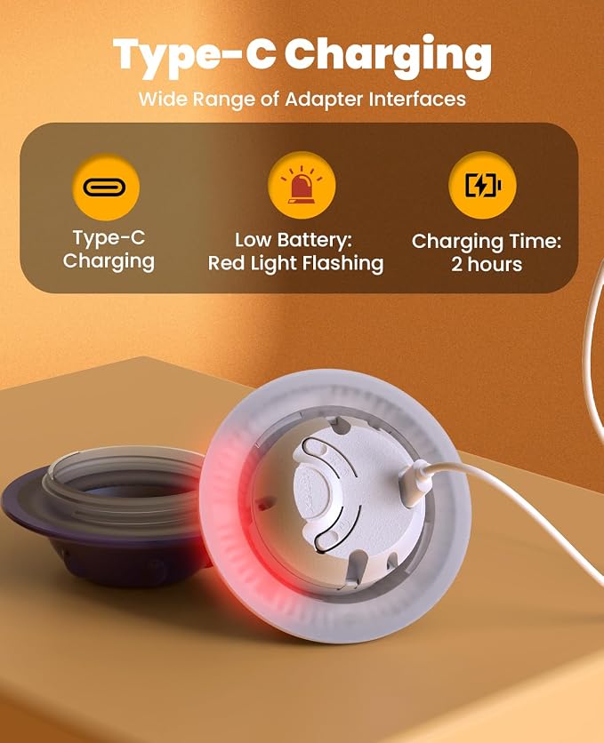 Xeuch Interactive Dog Toys, Automatic Moving and Rolling LED Light Up Dogs Ball with Rope, Motion-Activated Wicked Ball for Small Medium Pup, Stimulation Toy for Boredom Relief