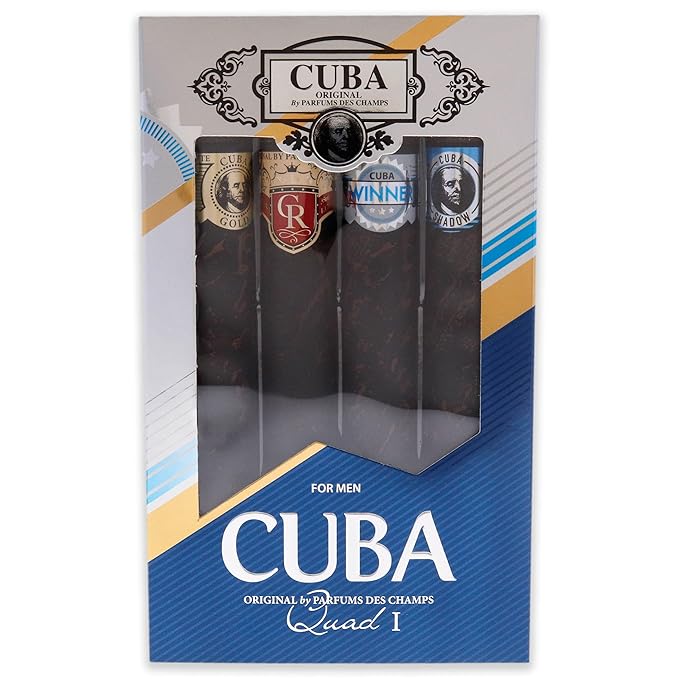 Cuba Men's Variety Gift Set Fragrances 5425039221113