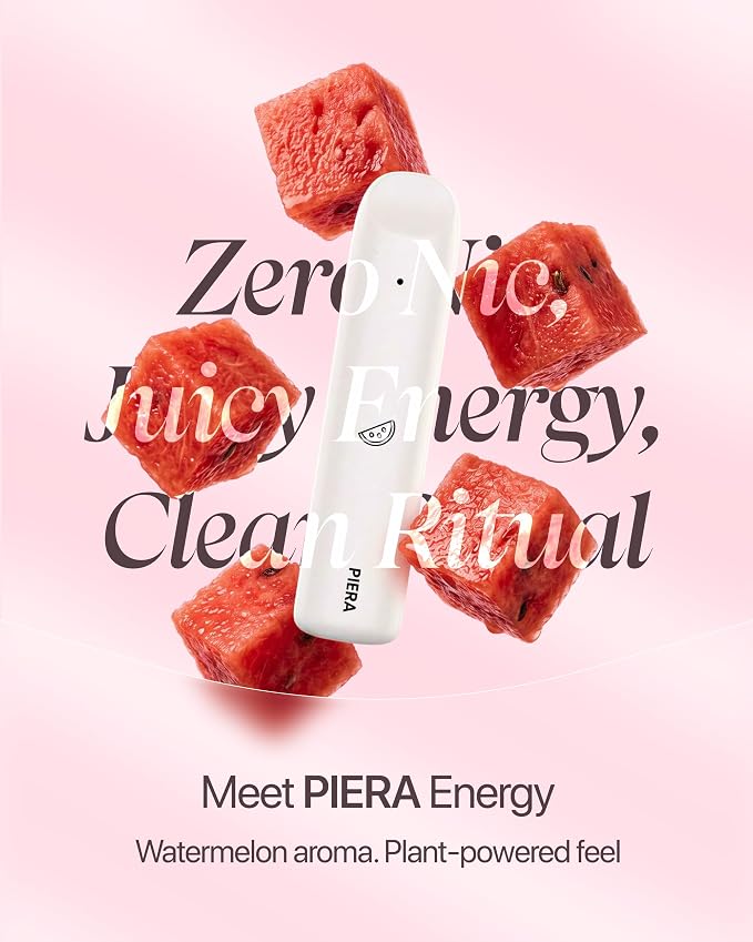 PIERA Botanical Aroma Diffuser Set, Plant-Based Botanical Scent, Non-Electronic Personal Fragrance Accessory, Detox, Sleep & Energy, 3 Sticks, 1 Pack (2, Energy)