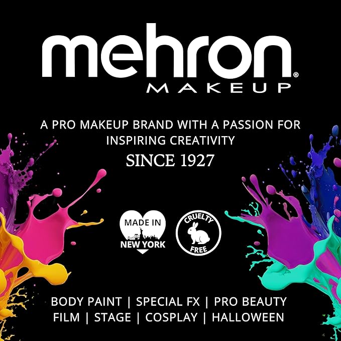 Mehron Professional Character Kit - Complete Halloween & Cosplay Makeup Kit I (Gross Ghost) Made in USA