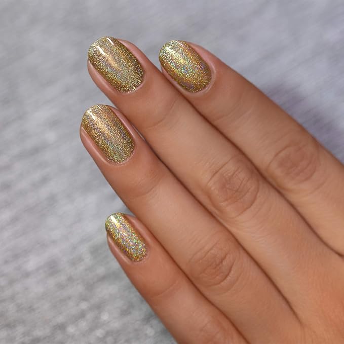 ILNP Happy Thoughts - Field Green Holographic Nail Polish