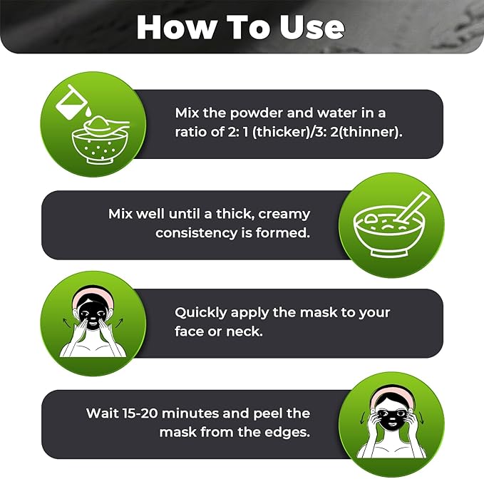 Powder Jelly Mask for Facials Professional, Peel Off Facial Mask for Hydrating & Moisturizing, Hydrojelly Mask for Women Men Skin Care, Home DIY Spa Use for All Skin with Bamboo Charcoal