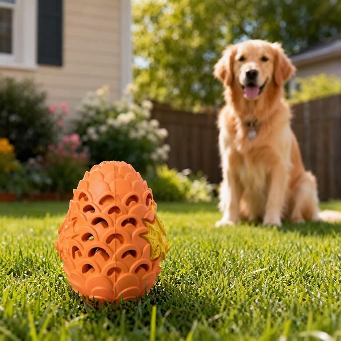 Dragon Egg Dog Chew Toys for Power Chewers - Toughest Indestructible