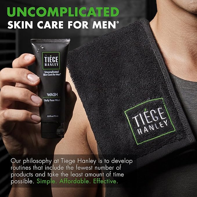 Tiege Hanley Face Moisturizer for Men, Morning Facial Moisturizer With SPF 20, Hydrating Daily Face Cream With Sunscreen, Gentle on Sensitive Skin, Men’s Skin Care, 2.5 FL Oz