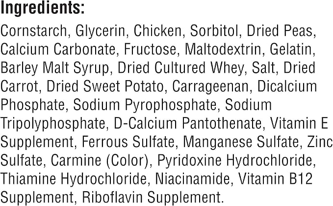 SmartBones Medium Chews, Treat Your Dog to a Rawhide-Free Chew Made with Real Meat and Vegetables, 4 Count (Pack of 3)