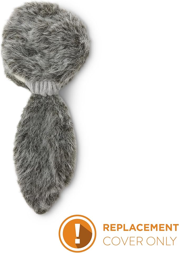 Hyper Pet Replacement Doggie Tail Grey - REPLACEMENT COVER ONLY | Spare outer skin fits the interactive wiggling toy unit, easy to swap when the original gets worn from daily play sessions