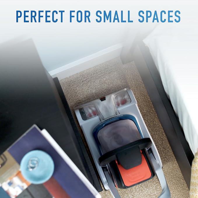 Hoover PowerDash Pet Compact Carpet Cleaner Machine, Lightweight Design | HeatForce Fast Drying, Antimicrobial Brush Roll, Pair with a Hoover Carpet Cleaner Solution