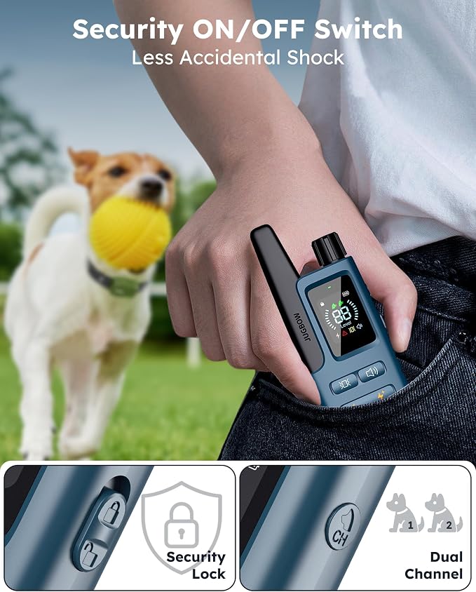 Training Collar for 2 Dogs, 4200FT Dog Shock Collar with Remote