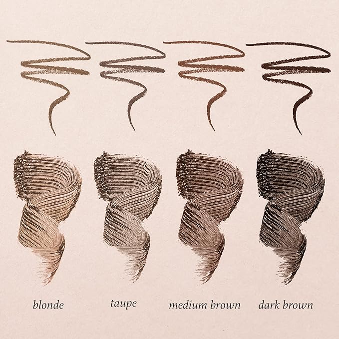 Julep Brow 101 Sculpting Pencil & Tinted Brow Gel Set - Dual-Ended Eyebrow Tool with Brush and Precision Tip - Long-Lasting, Waterproof Formula for Perfectly Defined and Tinted Brows -Taupe