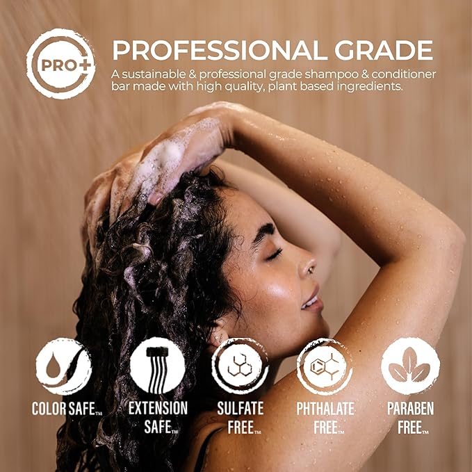 VIORI Coconut Bliss Advanced Repair and Moisturizing Conditioner Bar - Made with Rice Water and Vitamins for Hair Health - Handcrafted All Natural Conditioner Bar