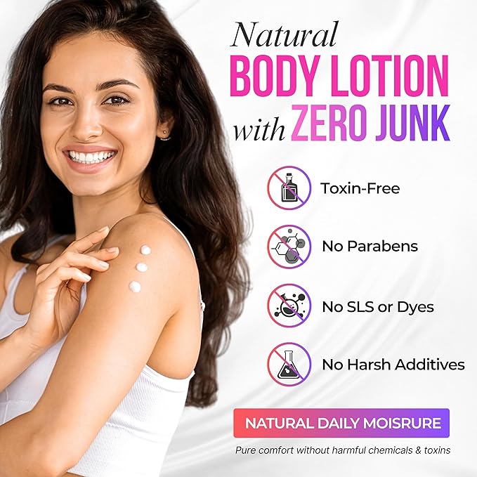 Beef Tallow Body Lotion with Magnesium, Shea Butter, Avocado, Honey - Natural Lotion with Vitamin E - Fast Absorbing, Non-Greasy Moisturizer for Dry & Sensitive Skin, Daily Hydrating Body Cream