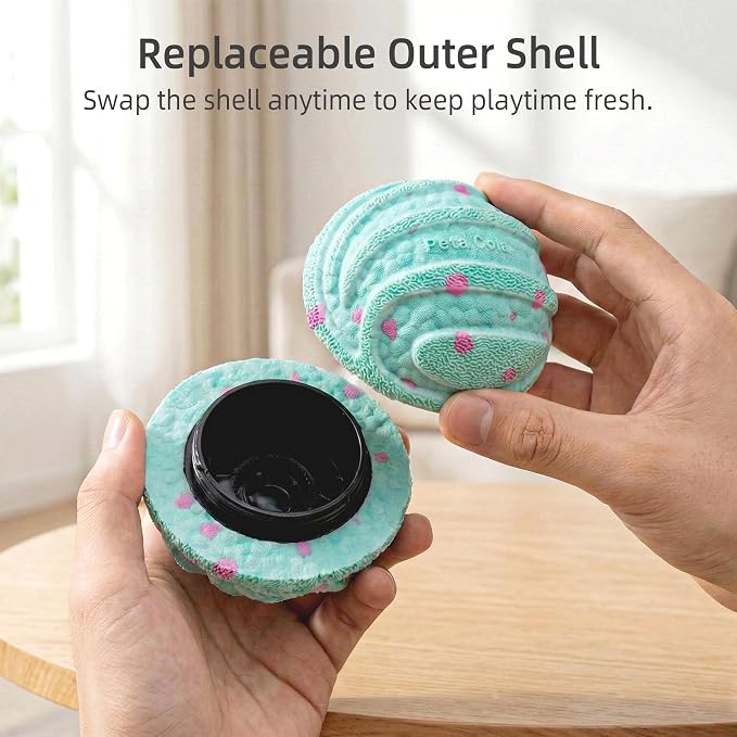 APP-Controlled Smart Dog Toy Ball, Automatic Rolling & Bouncing Interactive Pet Ball with 3 Motion Modes, Durable E-TPU Shell, USB Rechargeable Self-Moving Toy for Medium & Large Dogs