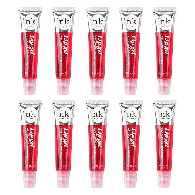 NICKA K NEW YORK Lip Gel, Hydrating, Lightweight, Glides on Effortlessly, Non Sticky Finish Lip Gel Colors (AMZ058)