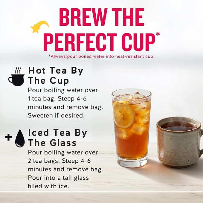 Celestial Seasonings Hibiscus Punch Prebiotic Blend Wellness Tea, Caffeine Free Herbal Tea for Gut Health & Digestive Support, 16 Tea Bags