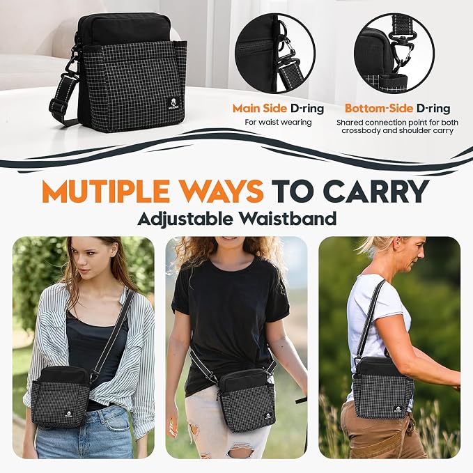 Dog Treat Pouch for Training, Magnetic Dog Walking Bag and Fanny Pack