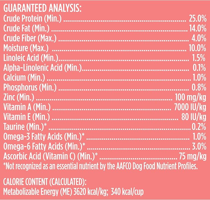 Nutrish Salmon Dry Dog Food, 26 lb. Bag (Rachael Ray) | Complete & Balanced Nutrition for Small, Medium and Large Breed Adult Dogs, Veterinarian Reviewed Formula