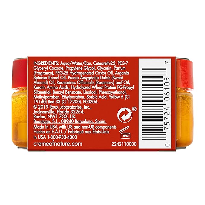 Creme of Nature with Argan Oil from Morocco Perfect Edges, 24 Hour Extra Hold with Moisture & Exotic Shine, 2.25 Ounce (Pack of 2)