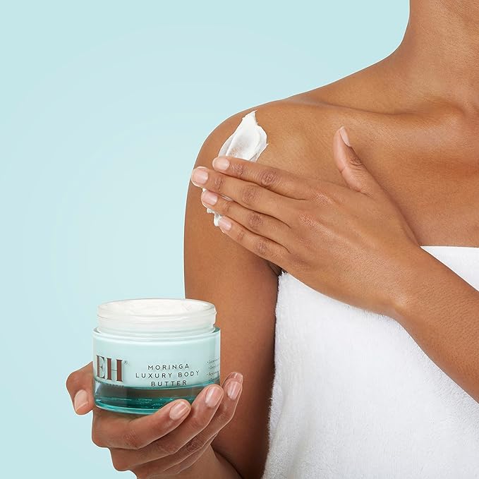 Emma Hardie 50ml Moringa Luxury Body Butter, Rich Nourishment for the Body that Helps To Reinforce The Skin's Protective Barrier, Rejuvenate and Deeply Hydrate, Vegan & Cruelty Free