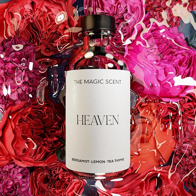The Magic Scent Heaven Hotel Scent Diffuser Oil - Cold-Air & Ultrasonic Fragrance Oil for Diffuser Inspired by The Aria Hotel, Las Vegas - Essential Oils for Diffusers Aromatherapy - 4 fl oz, 120 mL